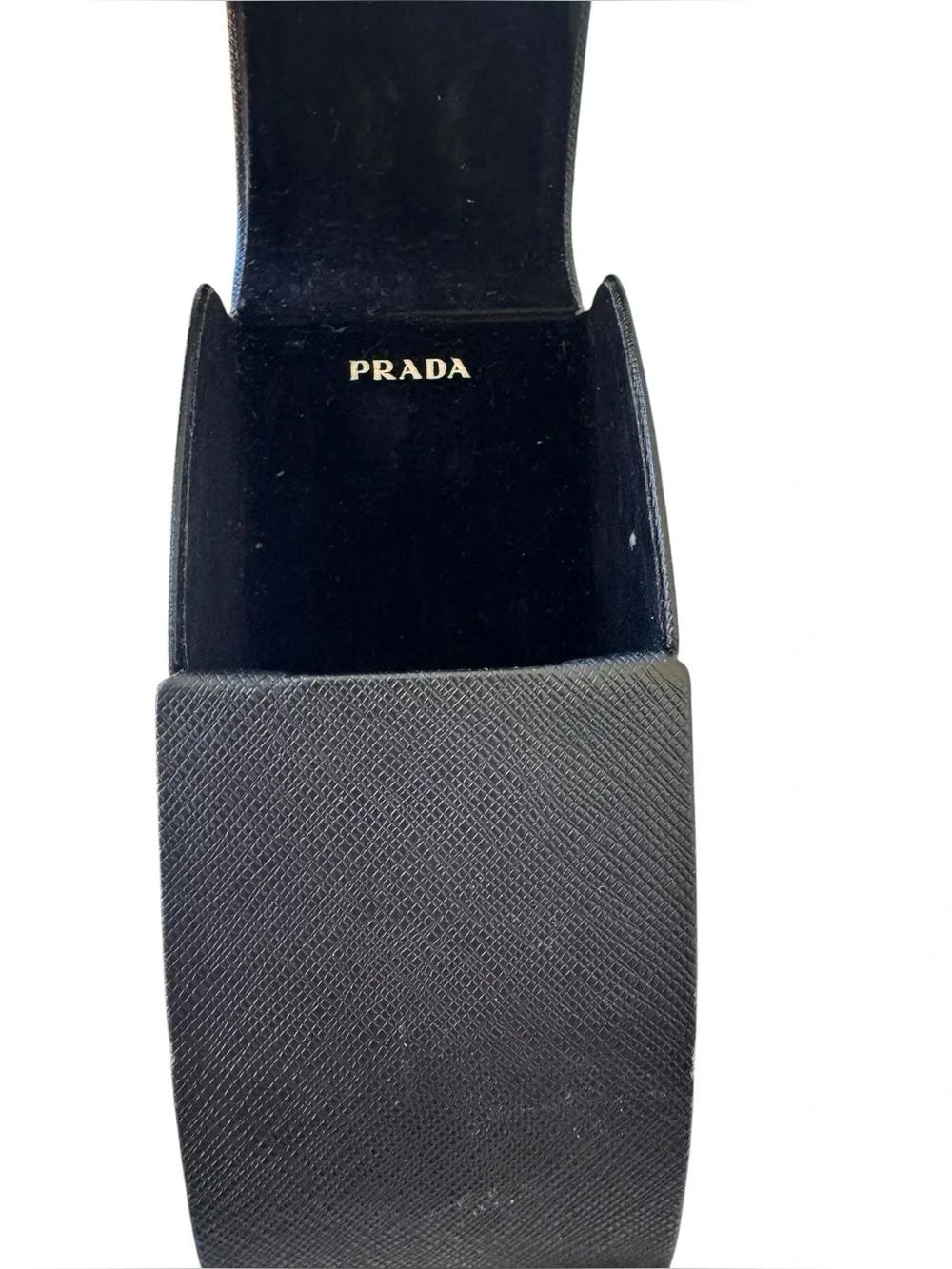 Prada Women's SPR51T SPR/51T Square Sunglasses Metallized Gold-Black